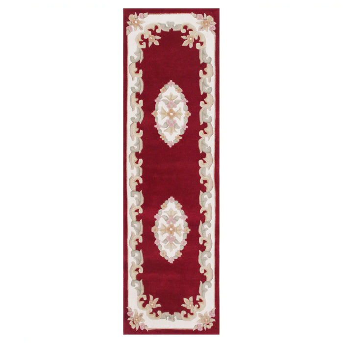 Oriental Weavers royal indian red Red Living Room Wool Rug.