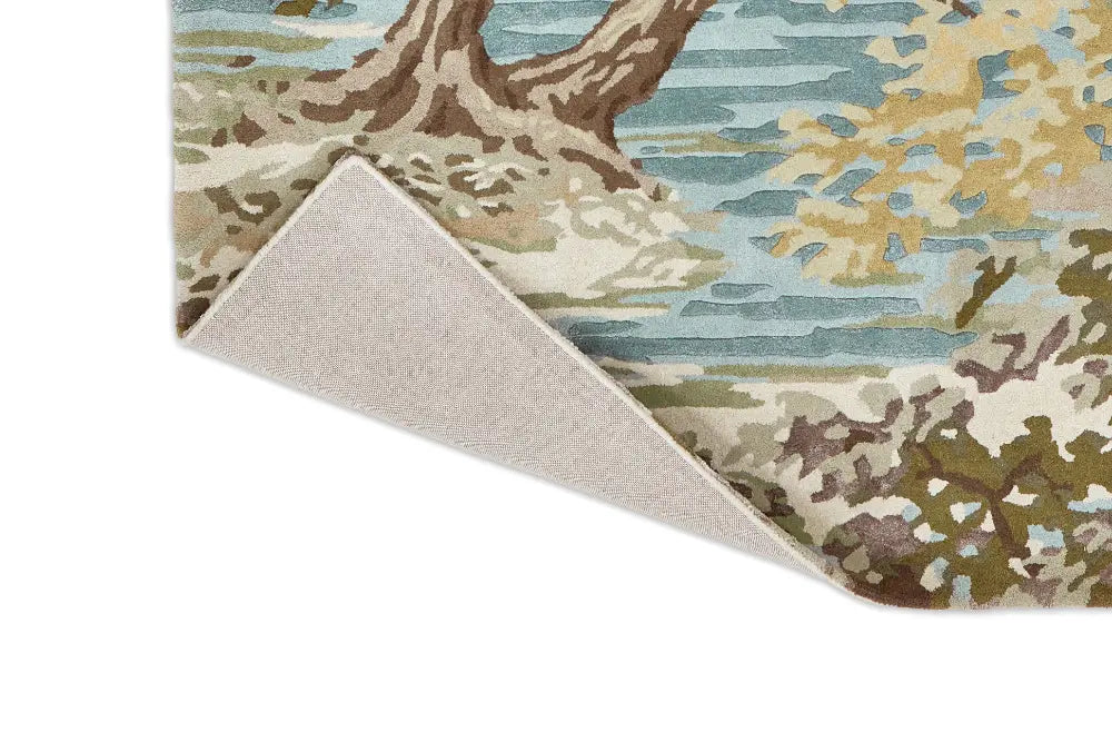 Sanderson Ancient Canopy Fawn/Olive Green 146701 Rug