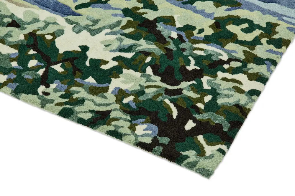 Sanderson Ancient Canopy Forest Green 146708 Rug
