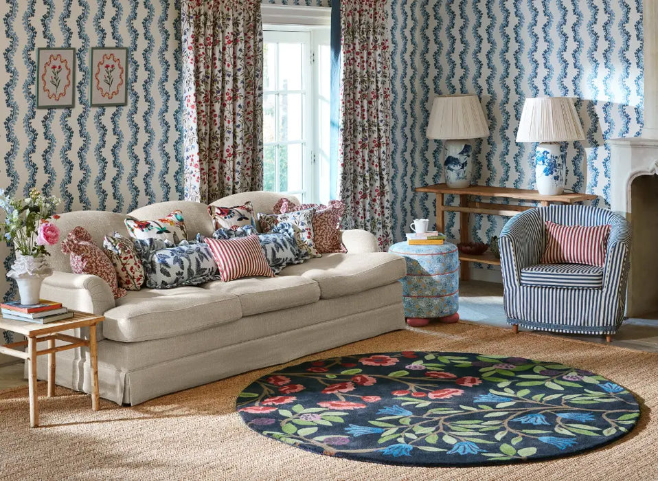 Sanderson Foraging Indigo 146618 Rug