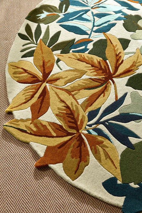 Sanderson Robins Wood Russet Brown 146501 Rug