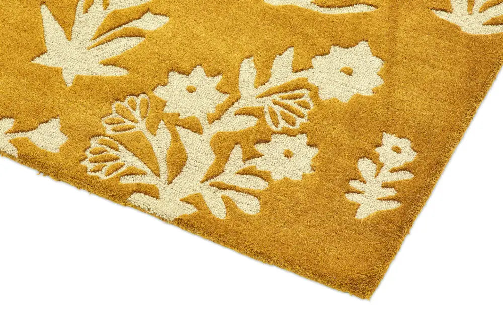Sanderson Woodland Glade Gold 146806 Rug