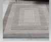 SARA BORDER GREY Rug