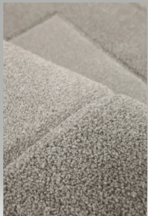 SARA BORDER GREY Rug