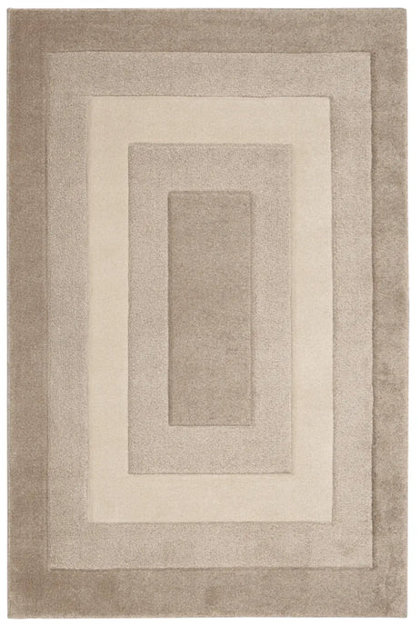 SARA BORDER LATTE Rug