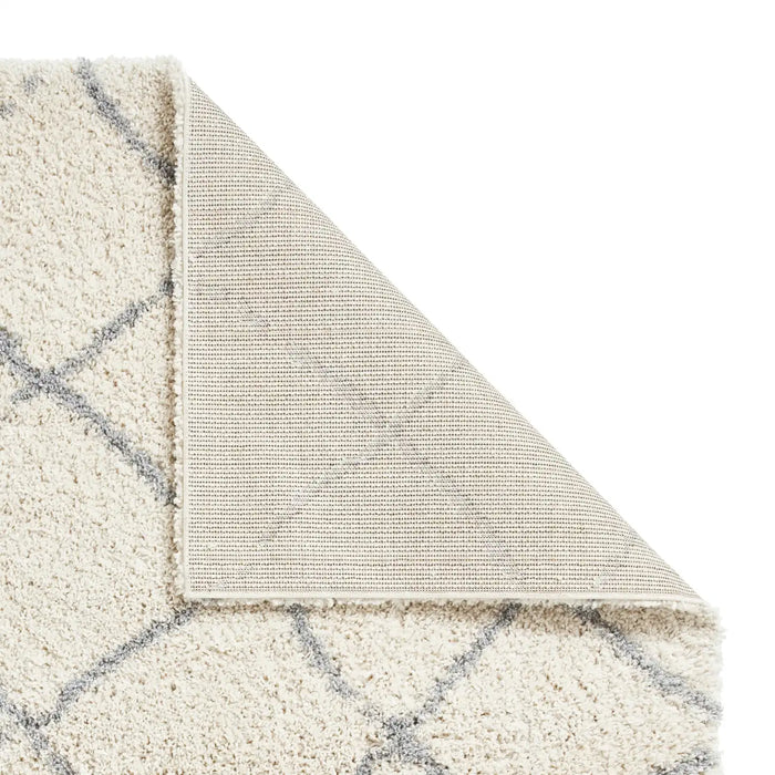 Think Rugs scandi berber g257 cream grey Grey, Cream Living Room  Rug.