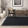 Sisal black / grey Rug