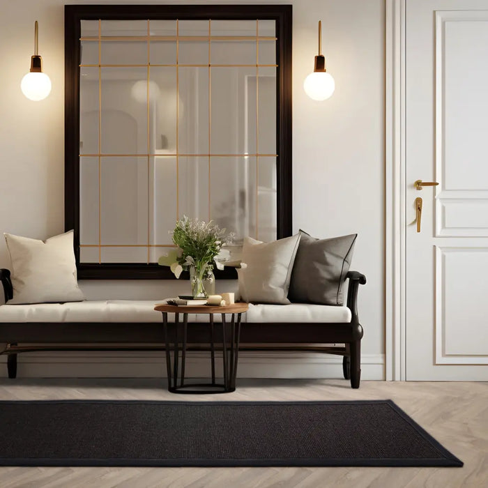 Sisal Black / Black Rug