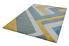 Asiatic sketch sk09 linear grey multi Grey, Multicoloured Living Room  Rug.