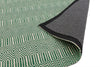 Asiatic sloan green Green Living Room Striped Rug.