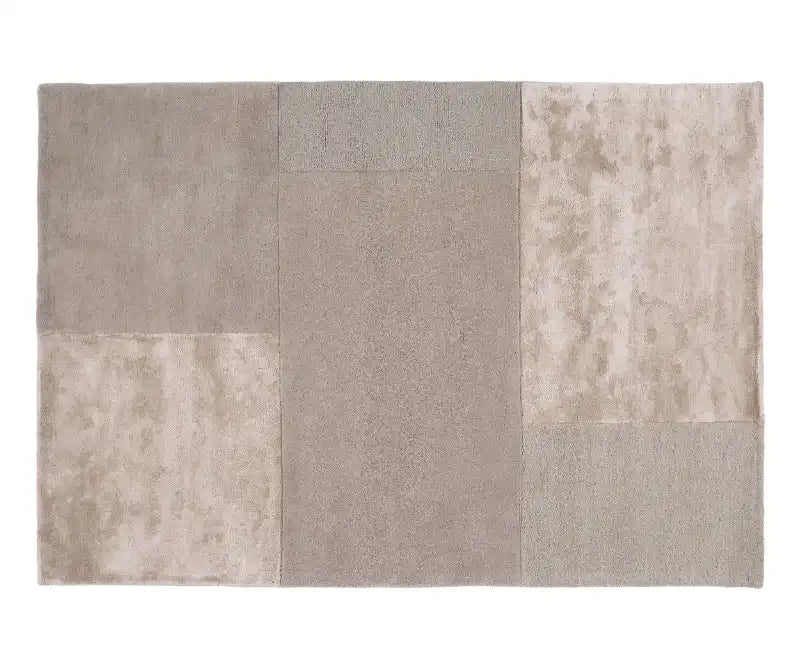 Asiatic tonal tate sand Beige Wool Rug.
