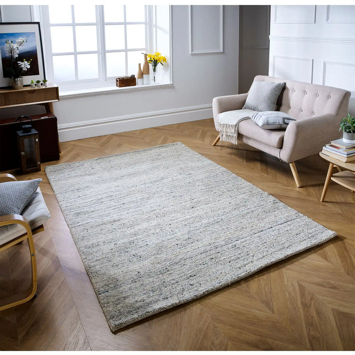 Oriental Weavers vista ow cream Ivory, Cream Living Room Wool Rug.