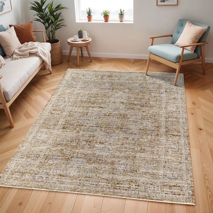 PANKTI Becki Owens x Livabliss In- & Outdoor Machine Washable Dark Brown Rug