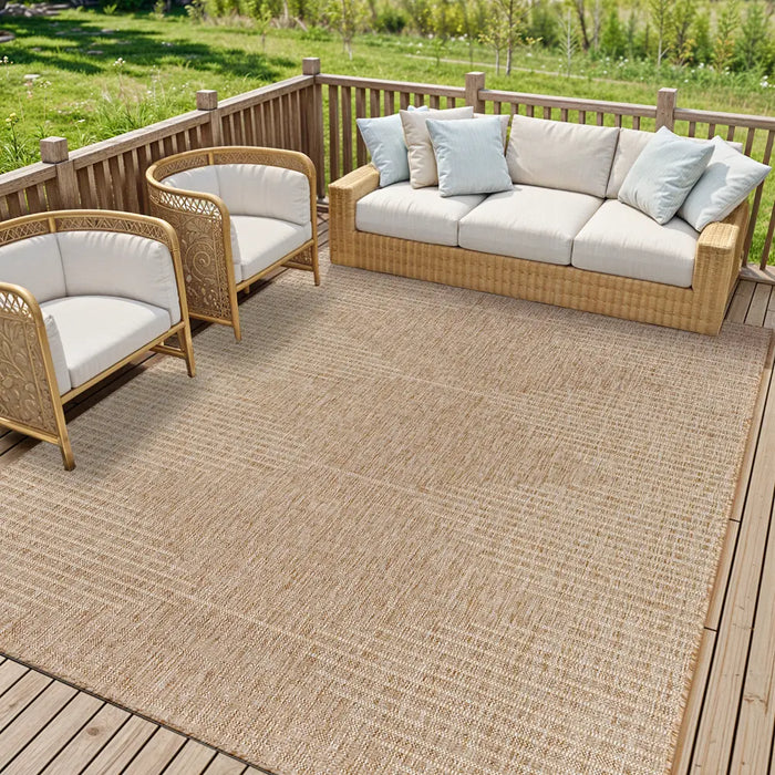 DOLLY In- & Outdoor Global Brown Rug