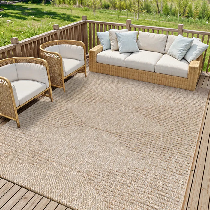 DOLLY In- & Outdoor Global Beige Rug