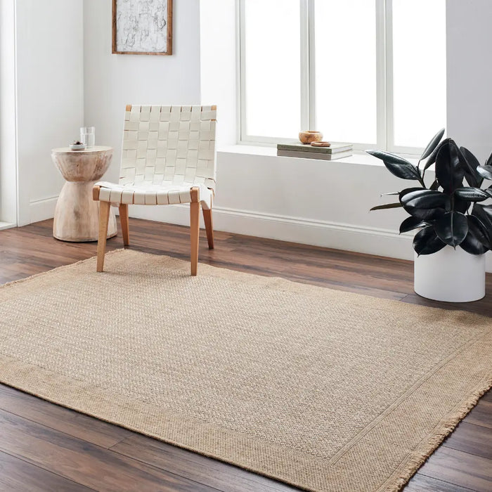 JENNY In- & Outdoor Cottage Jute-Look Beige/Tan Rug