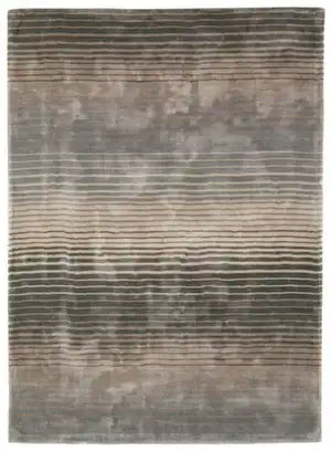 Asiatic holborn midas Grey Striped Rug.