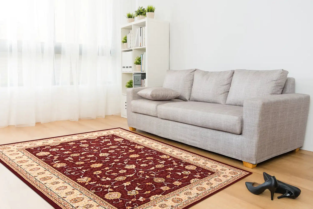 Mastercraft noble art 6529 391 Red Living Room Rug.
