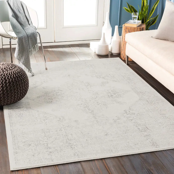 CEREN Vintage Traditional Oriental Boho Cream Rug