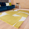 Asiatic romy 06 kite chartreuse Yellow Living Room Geometric Rug.