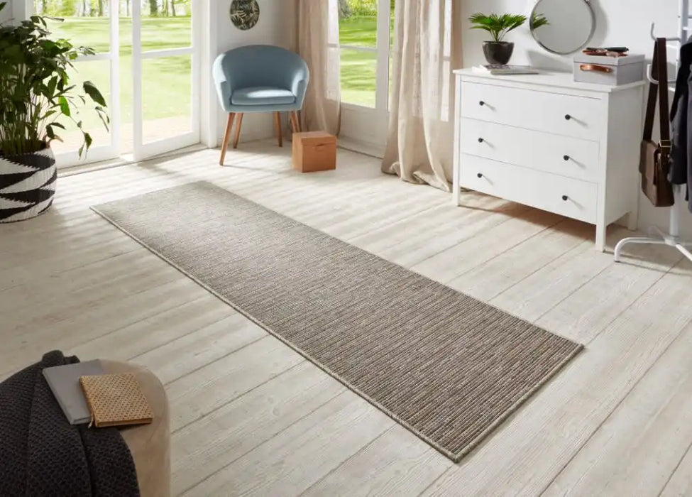 BT Carpet nature runners 104261 cream multi Cream Outdoor Washable Rug.