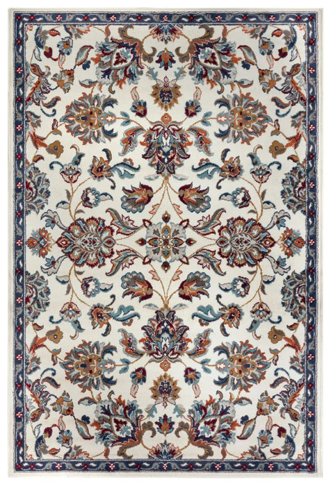 Hanse Home luxor 105635 cream Blue, Ivory, Multicoloured Living Room  Rug.