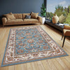 Hanse Home luxor 105641 mint cream Blue, Multicoloured Living Room  Rug.