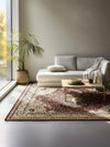 Nouristan herat 2 105983 red Ivory, Red Living Room  Rug.