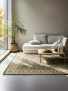 Nouristan herat 2 105988 mint Green Living Room  Rug.