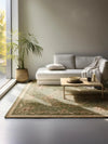 Nouristan herat 2 105996 olive green Green Living Room  Rug.