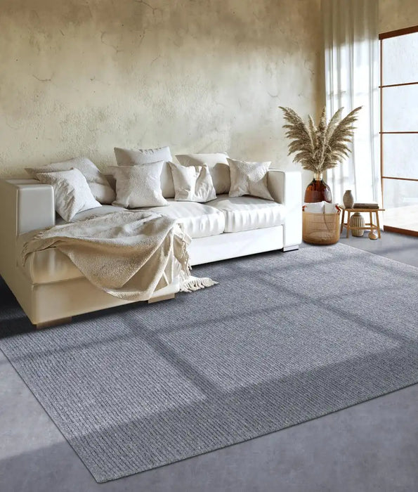 Villeroy and Boch kollektion 1748 106050 silver Grey Living Room Wool Rug.