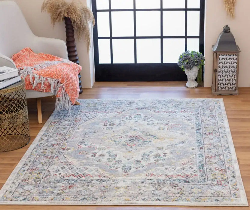 Surya jade 2301 brown Multicoloured Living Room Rug.