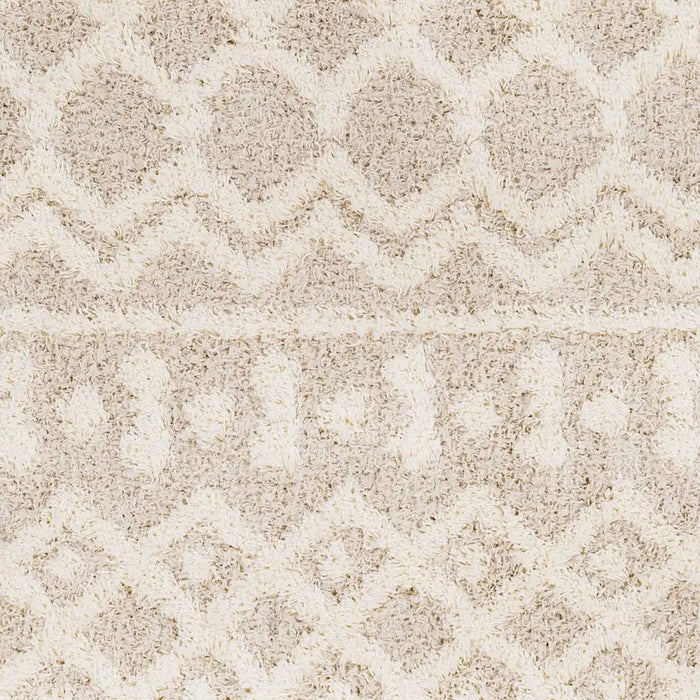 Surya nour 2303 beige Beige Living Room Geometric Rug.