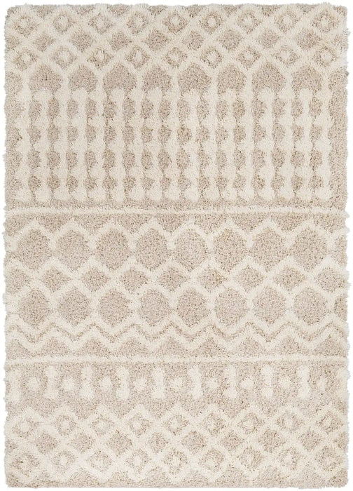 Surya nour 2303 beige Beige Living Room Geometric Rug.
