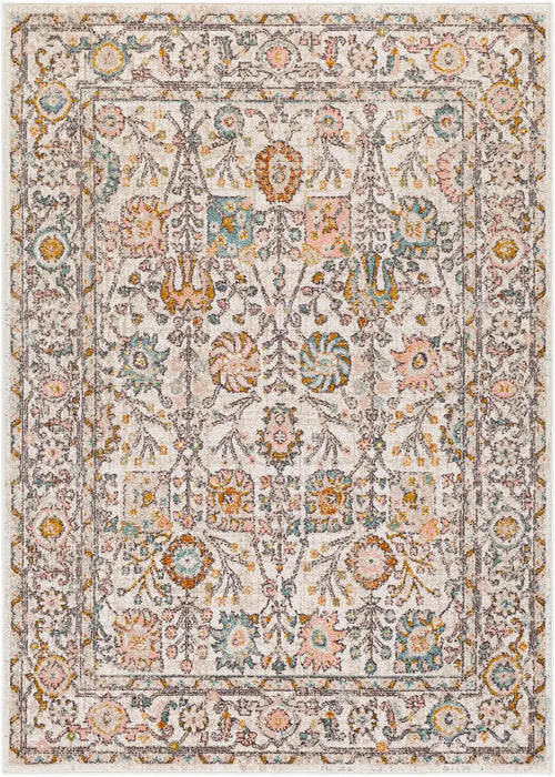 Surya amira 2332 pink Pink Living Room Moroccan Rug.