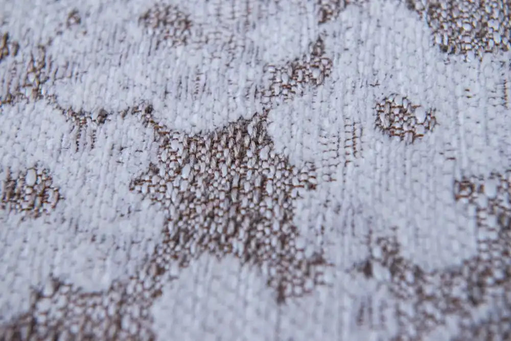 Louis de Poortere sakura 9373 sakura morning mist Beige Living Room Floral Rug.