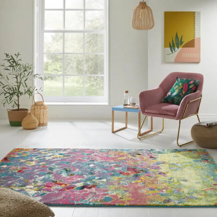 Concept Looms art collection art108 multicolour Multicoloured Living Room  Rug.
