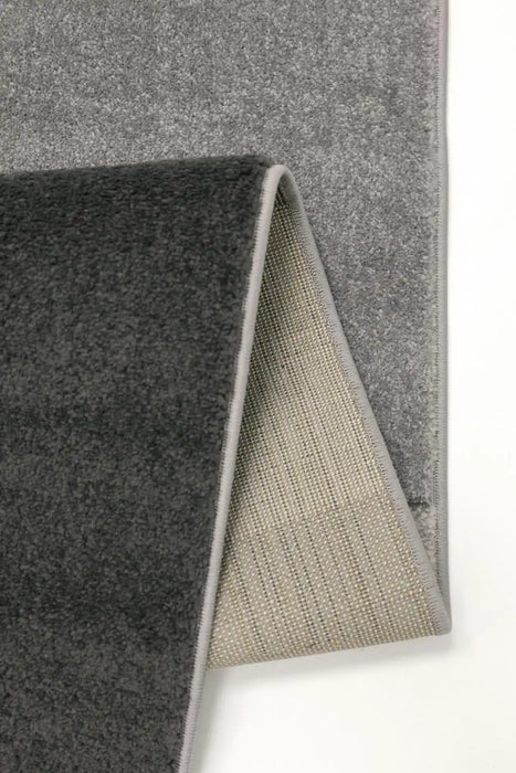 Homemaker sara blocks grey Grey Living Room Geometric Rug.