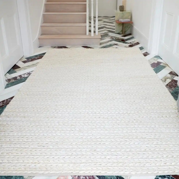 Asiatic oakley blonde Ivory Living Room Natural Fibre Rug.