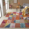 Concept Looms carnaval car102 Multicoloured Living Room Geometric Rug.