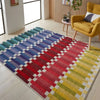 Concept Looms carnaval car108 Multicoloured Living Room Geometric Rug.