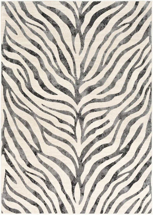 Surya cit cybele 2300 grey Black, Ivory Living Room  Rug.