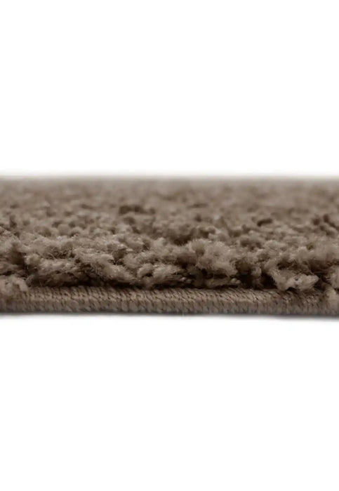 Homemaker jazz shaggy dark natural Beige Living Room Shaggy Rug.