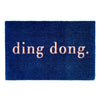 My Mats nylon indoor ding dong Blue Kitchen  Washable Rug.