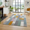 Think Rugs matrix think e7918 multi Multicoloured Living Room  Rug.