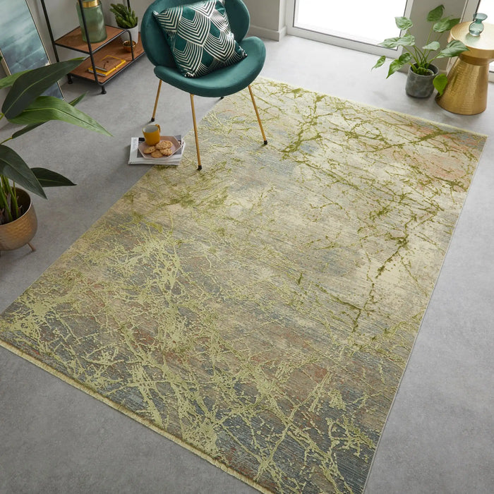 Concept Looms emerald emr101 mustard Yellow Living Room Rug.