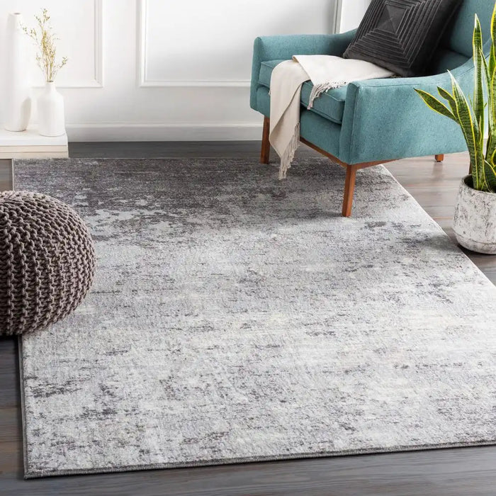 Surya wnl fiona 2310 grey Grey Living Room Rug.
