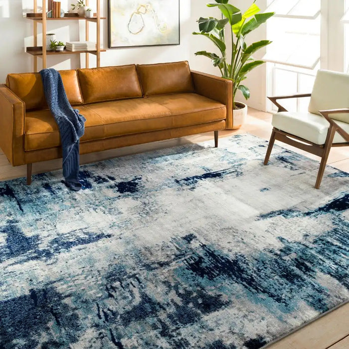 Surya wnl giulia 2309 blue Blue Living Room Rug.