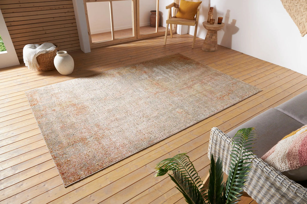 Nouristan cairo gizeh cream red Multicoloured, Red Living Room Moroccan Rug.