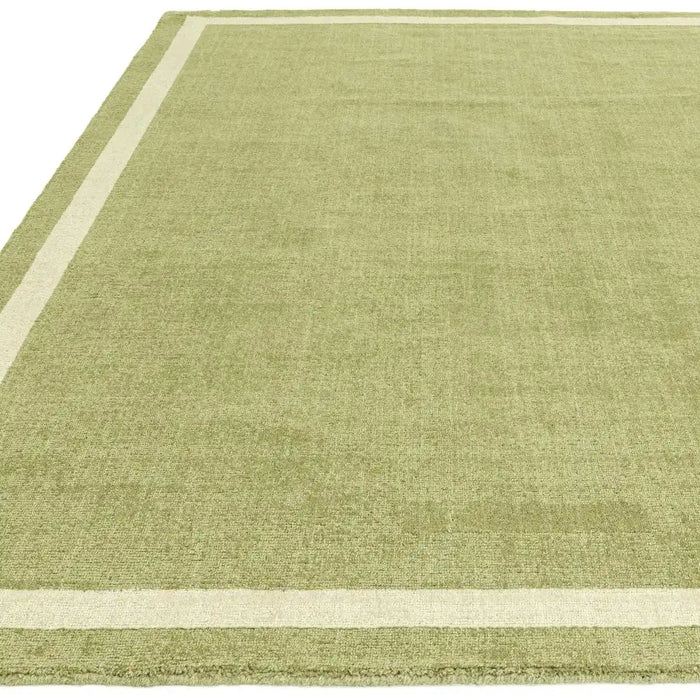 Asiatic albi green Green Living Room Wool Rug.